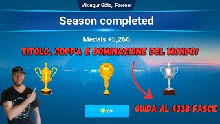 Come vincere SEMPRE su ONLINE SOCCER MANAGER: 433B FASCE &amp; TRIPLETE!