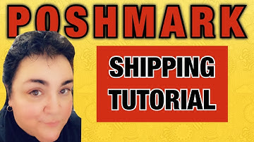 Poshmark Shipping - Een label afdrukken