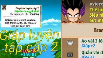 Ngọc ròng online: Mua giáp luyện tập cấp 2