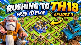 Gem Farming & Finishing CLAN GAMES! RUSHED FREE TO PLAY🔥 Episode 3 #clashofclans #coc #f2p #rushing screenshot 3