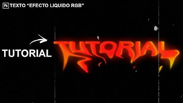 Como hacer efecto "Texto Derretido" en Photoshop // @jayvisualssss