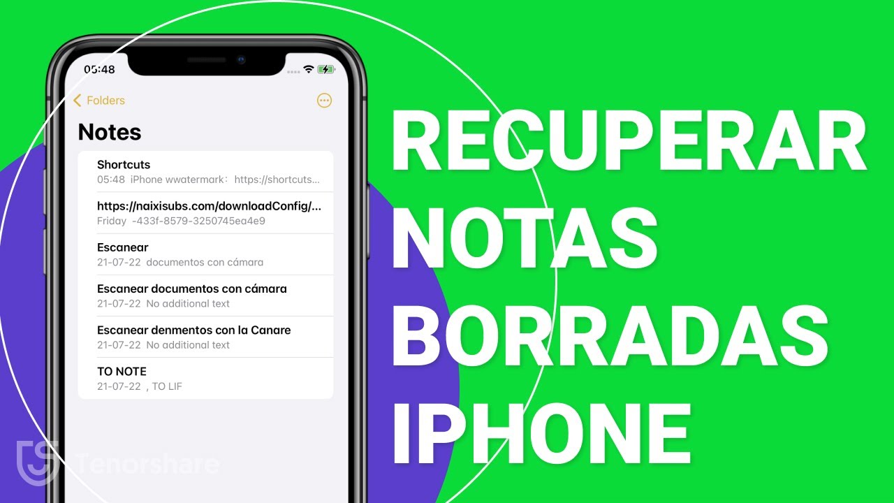 Como Recuperar Un Texto Borrado En Notas De Iphone