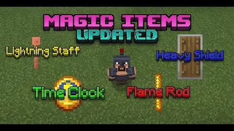 (UPDATED) Magic Items Minecraft Command tutorial! (Bedrock Edition)
