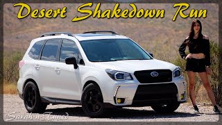 FULL TEST DRIVE! // My Canyon Carving STi Brembo Swapped Forester XT видео