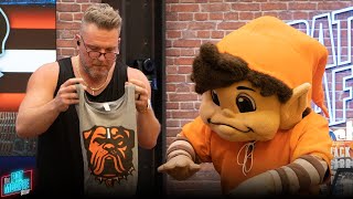 Browns Reveal New Dog Logo LIVE On The Pat McAfee Show