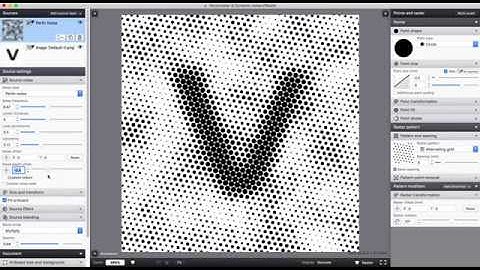 Vectoraster 8 Development Noise Source demo
