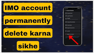 Imo video calling app ka account delete kaise kare || imo account permanently delete kaise kare ||