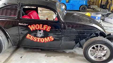 Chopped, Sectioned, Channeled, and Shortened '67 VW Bug!