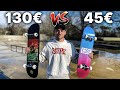 Skate a 45 vs 130 lequel est le mieux 