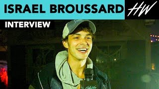 Israel Broussard Most Terrified Moments At Knott's Scary Farm! | Hollywire