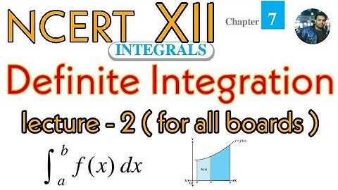 Class 12th Definite Integration |Ncert Definite Integration|#Cbse#Isc#up#exam#IIT JEE #NcertDefinte