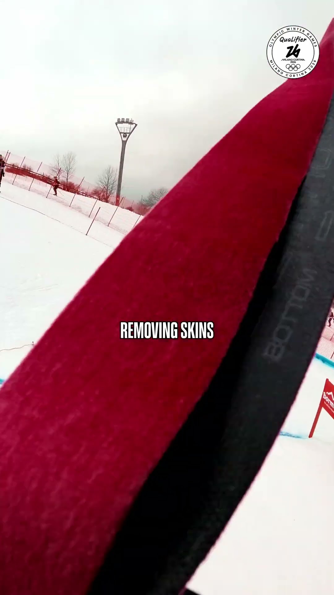 ? Milano Cortina 2026 SkiMo course scenes! ?️⛷️