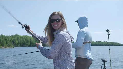 Muskie Fishing with Jessie Baker on Pipestone Lake...