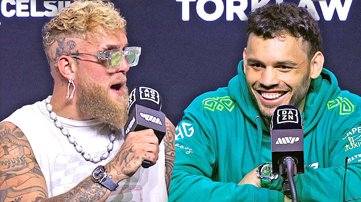 Jake Paul vs Julio Cesar Chavez Jr - FULL Final Press Conference & Face Off Video