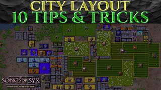 10 CITY LAYOUT TIPS & TRICKS Guide SONGS OF SYX v66 Tutorial