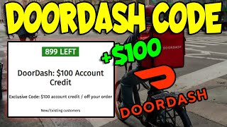 The BEST DoorDash Discount Code for 2023 - $100 DoorDash Promo Code