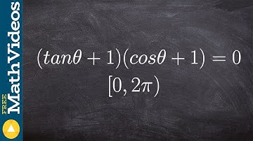 How to solve a trigonometric equation zero product property