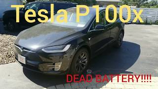 How to Open Tesla Model X in case Dead battery !!! How to Open Tesla Model X in case Dead battery !!!