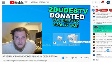 I Stream Sniped ARSENAL Streamer until he DELETED ROBLOX...