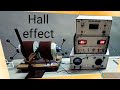 Hall effect experiment (hindi)
