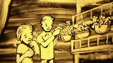 Sanofi Sand Drawing - Vẽ tranh cát công ty Sanofi