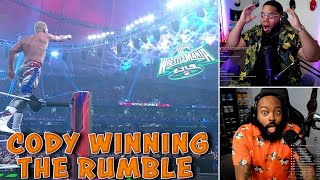 INTHECLUTCH REACTS TO CODY RHODES WINNING THE ROYAL RUMBLE AGAIN