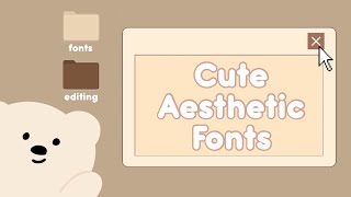 aesthetic fonts 2021 // cute & soft screenshot 1