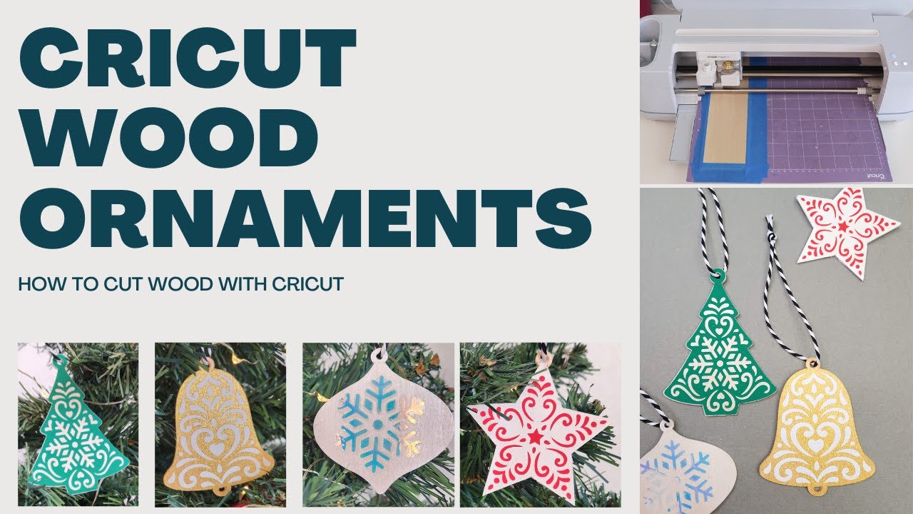 How to Make Custom Wood Christmas Ornaments