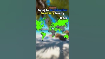 Trying To Get Subscriber From Every Country S2 Vid 4 #map #geography #popular #shorts