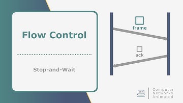 Stop-and-Wait - Flow Control - Data Link Layer - Computer Networks