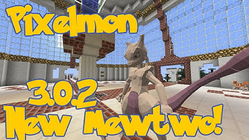 BRAND NEW MEWTWO - Pixelmon 3.0.2 Update!