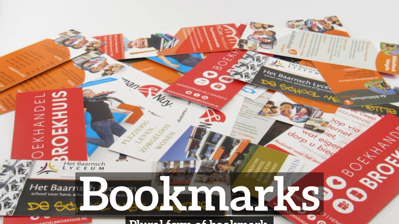 How Do Bookmarks Look? | What are Bookmarks? | How to Say Bookmarks in ...