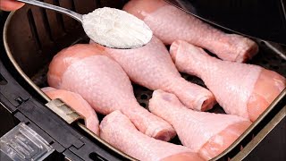 It’s so delicious,I make it almost every day!Chicken drumsticks!I learned this trick at a restaurant