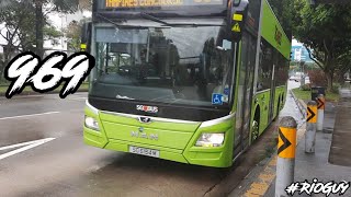 MAN A95 Batch 4 (euro 6) on TTS bus service 969 (SG6154M)