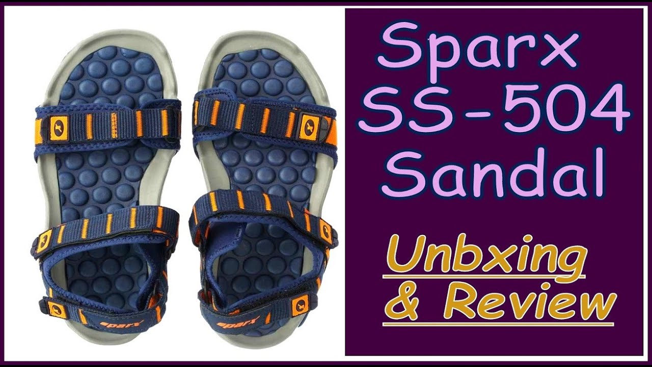 sparx slippers orange