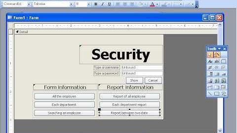 MS Access 2003 Part 19) Form in Dari / Farsi Omar Akbari