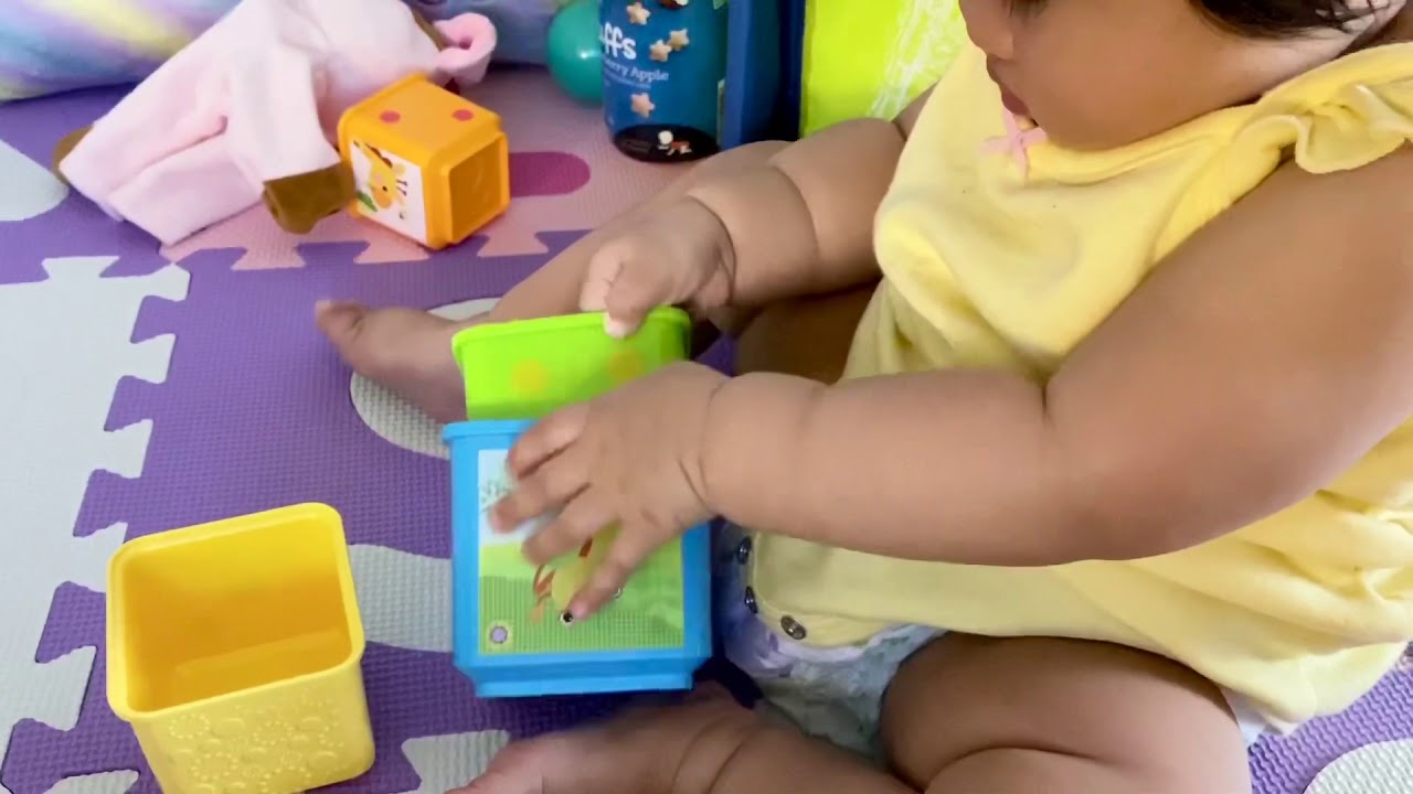 Pincer Grasp 8mos Baby Milestone YouTube