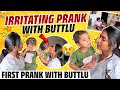 Irritating prank with buttlu  first prank with my thangam juujeevlogs couplevlogs love