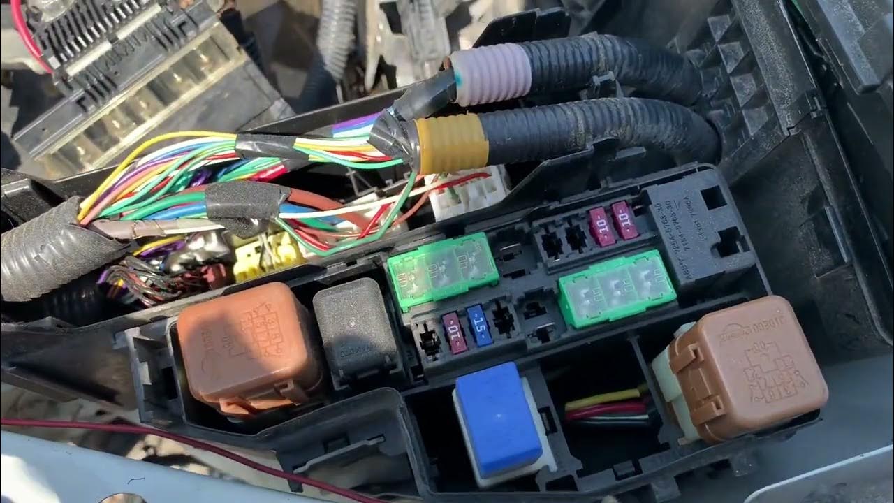 2013-2018 Nissan Altima Fuse Box Locations - YouTube