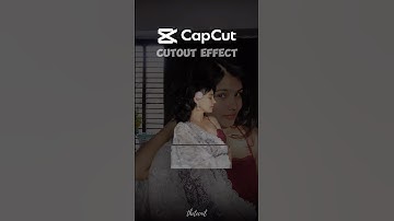 Cutout Effect in CapCut - Tutorial #shorts