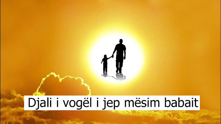 Djali i vogel i jep nje mesim te madh babait te tij. Ngjarje motivuese