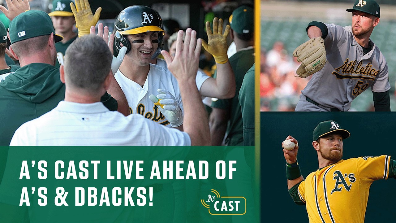 A's Cast Live Ahead of A's & Dbacks from NBC Sports! | Tommy White, Eric Kubota & Ben Zobrist join!