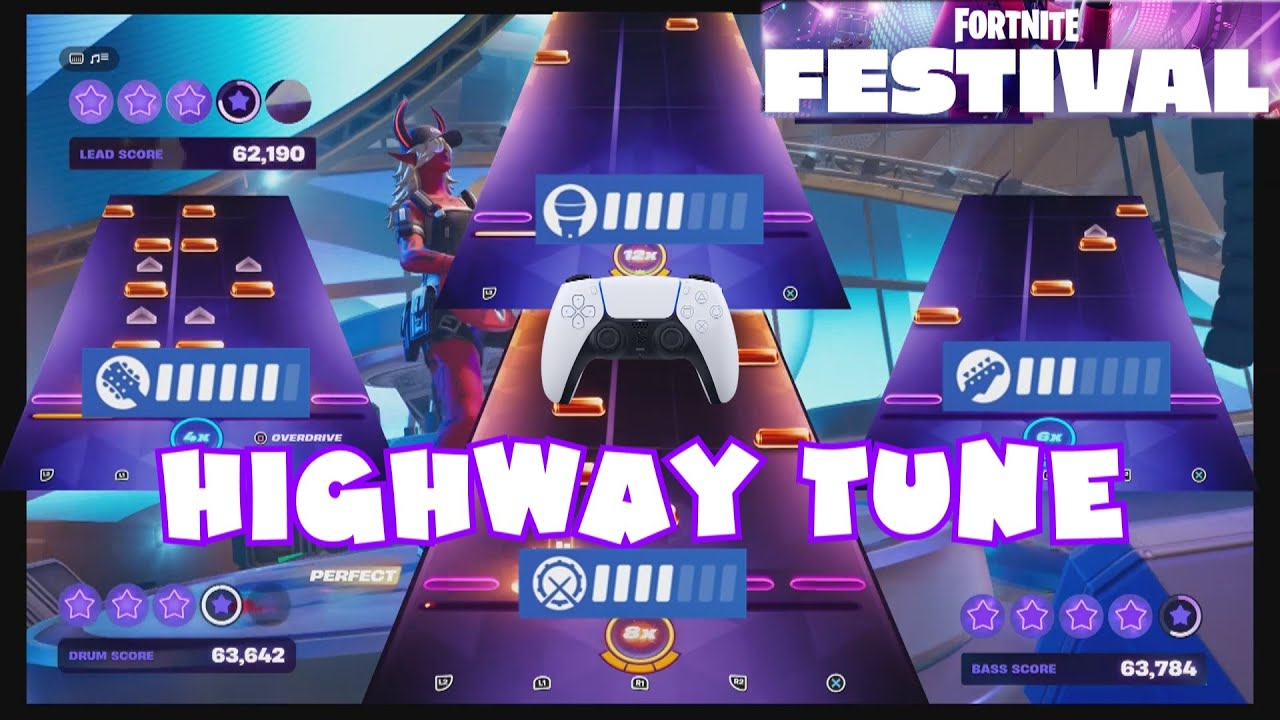 Highway Tune by Greta Van Fleet Fortnite Festival Expert FullBand