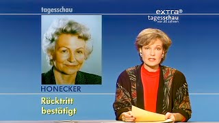 Vor dem Mauerfall: Tagesschau vom 02.11.1989 (Remastered)