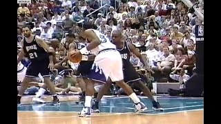 NBA On NBC - Kings @ Jazz Deciding Game 5! Goes To OT! 1999 Playoffs