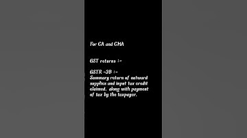 GSTR 3B || please subscribe to CMA Telugu|| gst returns