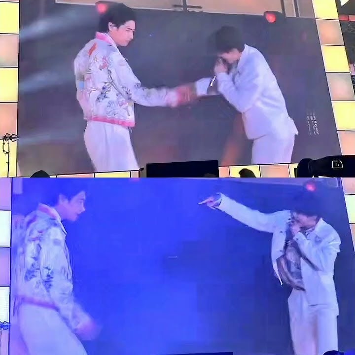 Butter Taekook moment (PTD concert Vegas D-1🤗 #bts #butter #taekook #jungkook #taehyung #ptdconcert