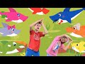 Bayi Hiu - lagu anak anak Indonesia | Baby Shark 8 indo | Alex and Nastya