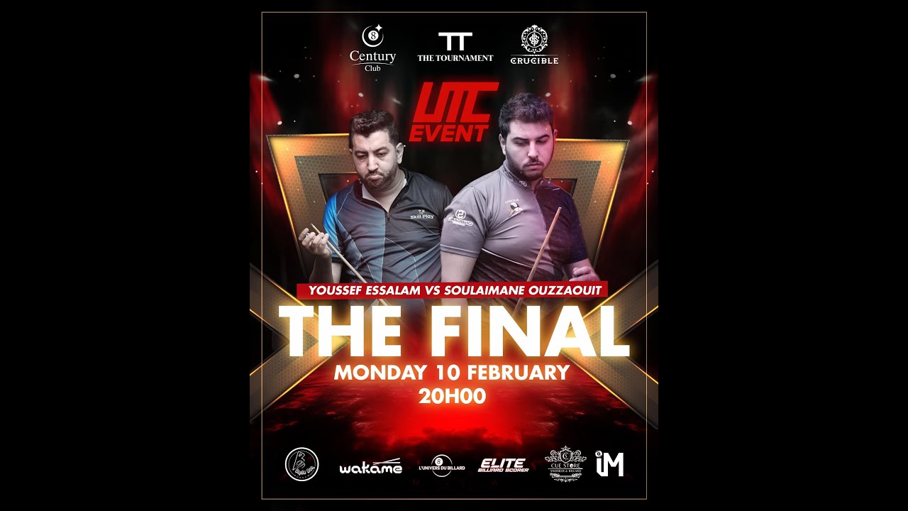 UTC النهائي المنتظر100000درهم 2025  Soulaimane OUZZAOUIT vs Youssef ESSALAM  تألق سليمان