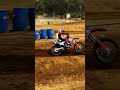 Smooth Motocross Passing: Nailing the Inside Corner! 🏁 #shorts